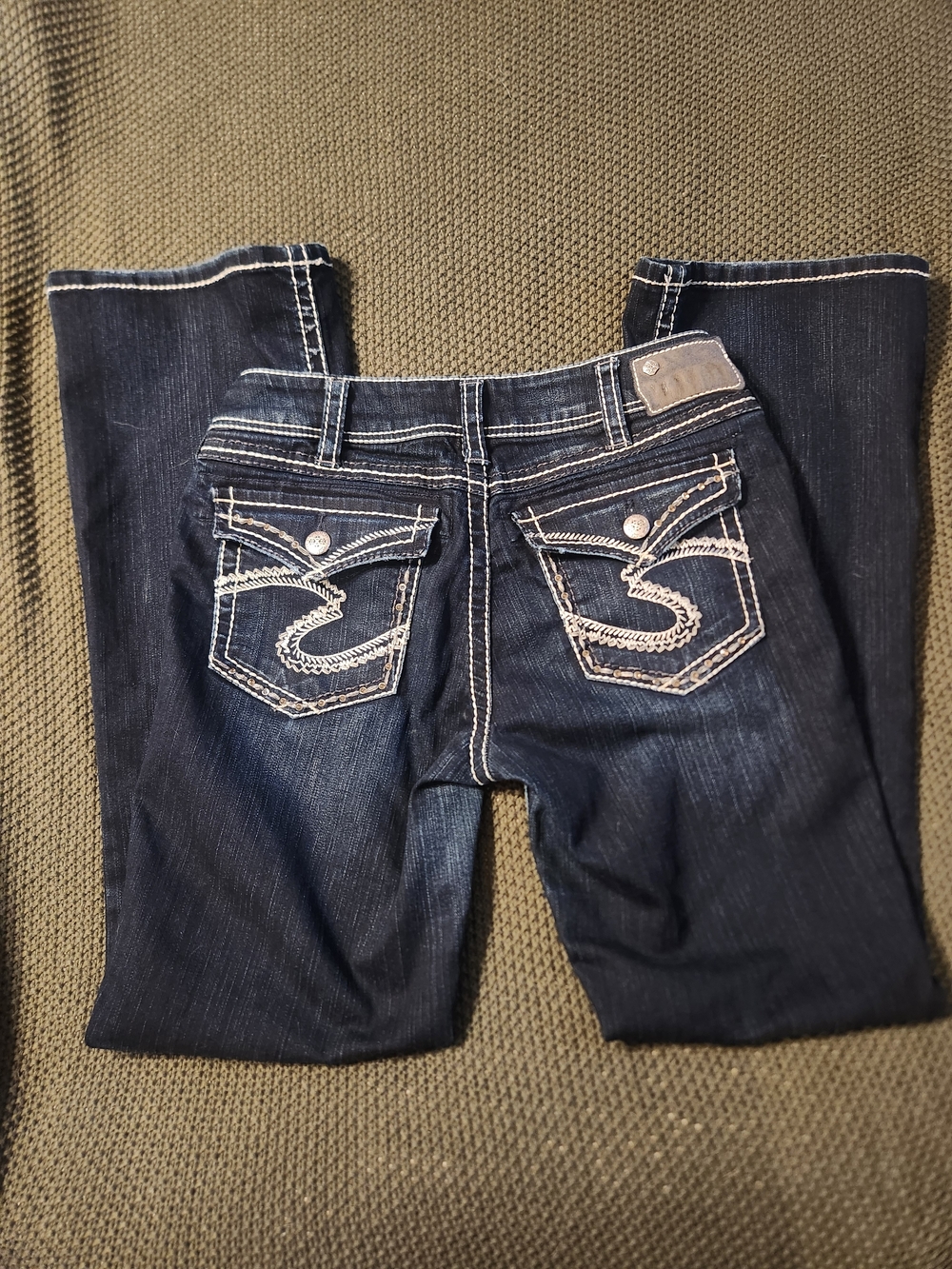 Silver Jeans Women’s Dark Indigo Relaxed Fit Jeans